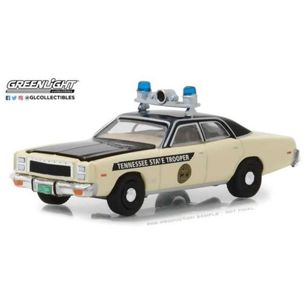 Plymouth Fury Tennessee State Police Hot P ursuit series 28 1977