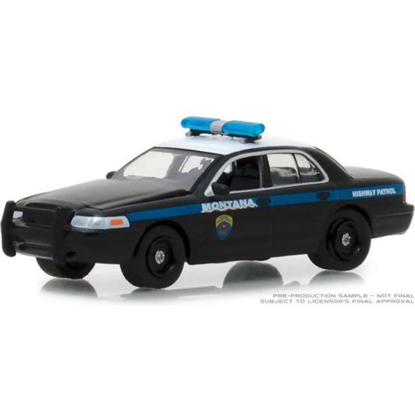 Ford Crown Victoria Police Interceptor Mon tana Highway Patrol black/blue 2001