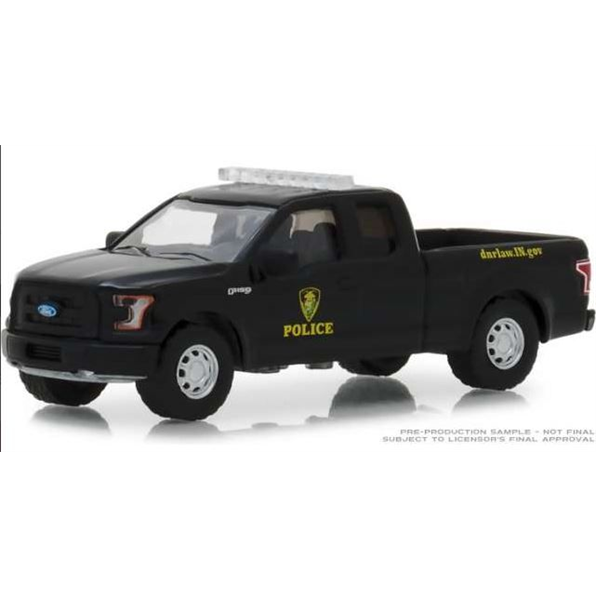 Ford F-150 Indiana Department of Natural R esources Conservation Officer black 2017