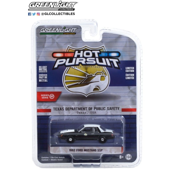 Ford Mustang 1982 SSP Texas Department of Public Safety 'Hot Pursuit Series 37'