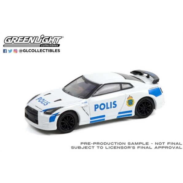 Nissan GT-R (R35) Stockholm Sweden Polis 2014