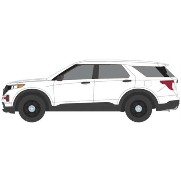Ford Police Interceptor Utility 2022 White Hot Pursuit