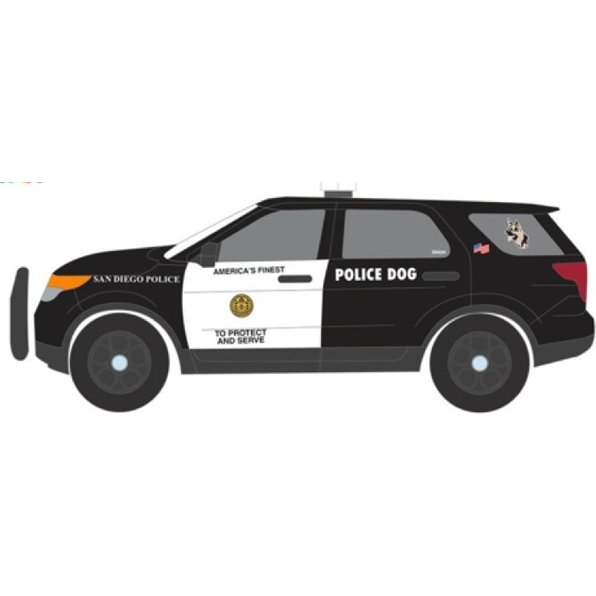 Ford Police Interceptor Utility San Diego Police K9 Unit California 2015