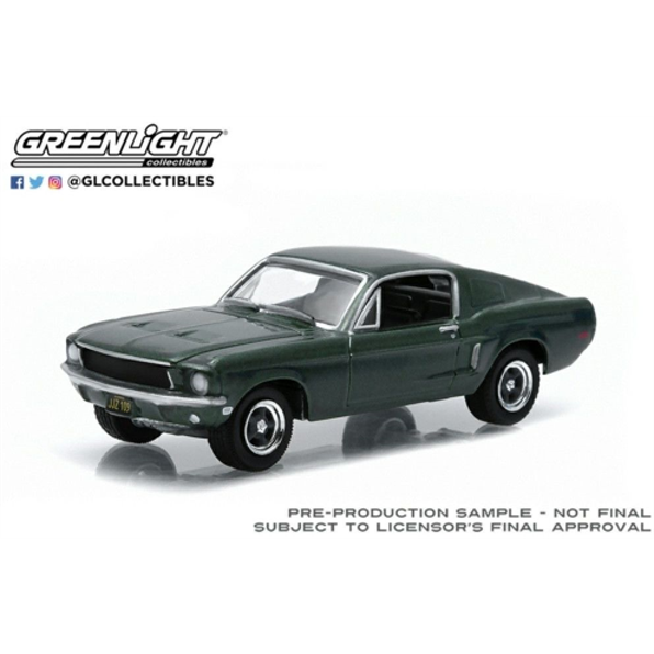 Ford Mustang GT Fastback Highland Green 1968