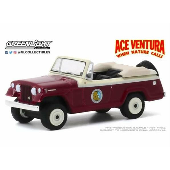 Jeep Jeepster Convertible 1967 Ace Ventura When Nature Calls 1995 Cream