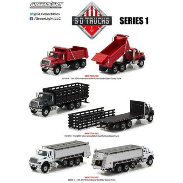 Super Duty Trucks Series 1 Assortment of 6 .