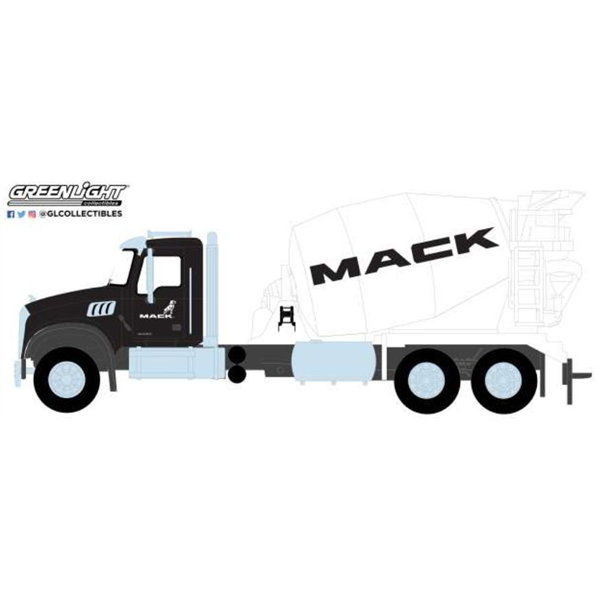 Mack Granite Concrete Mixer 2019 Mack Fleet Management Services Show Truck White