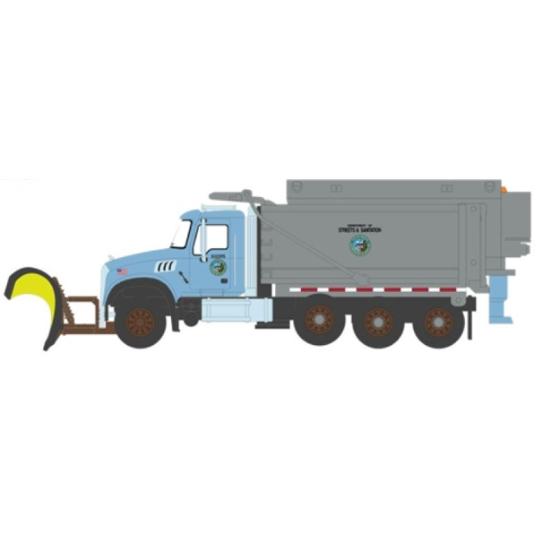 Mack Granite Dump Truck 2019 w/Snow Plow/ Salt Spreader Chicago Dept of Streets