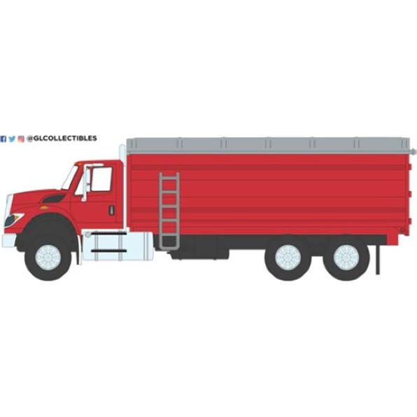 International Workstar Grain Truck w/Canvas Cover Red 2022