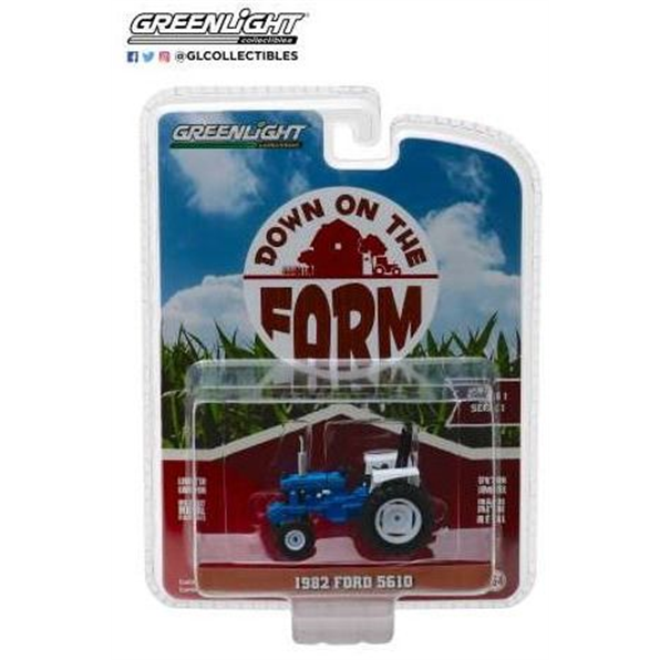 Ford 5610 Tractor Down on the Farm Series 1 blue/black 1982
