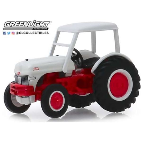Ford 8N Tractor with Canopy 1947 'Down on the Farm Series 3' White/Red