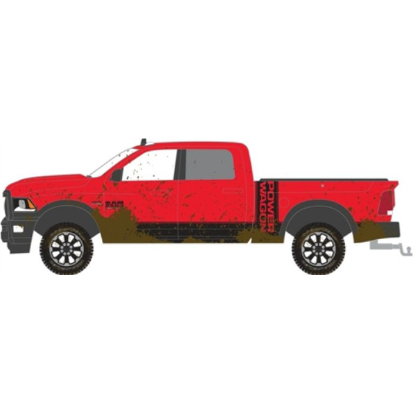 RAM 2500 Power Wagon Red w/Mud Splatter 2017