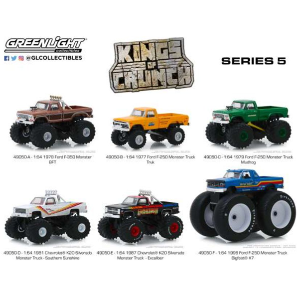 Kings of Crunch Series 5 Assortment of 12