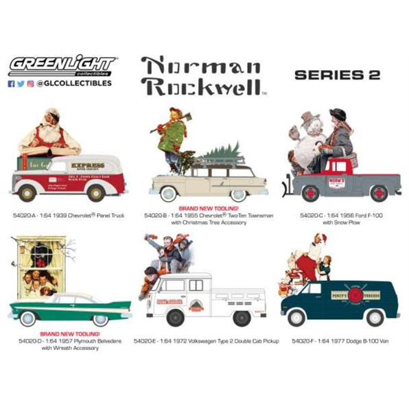 Norman Rockwell Series 2 assortment of 12