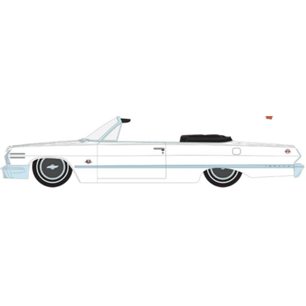 Chevrolet Impala SS 1963 Convertible White