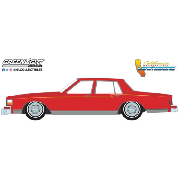 Chevrolet Caprice Classic Custom Red w/Yellow Stripes 1989