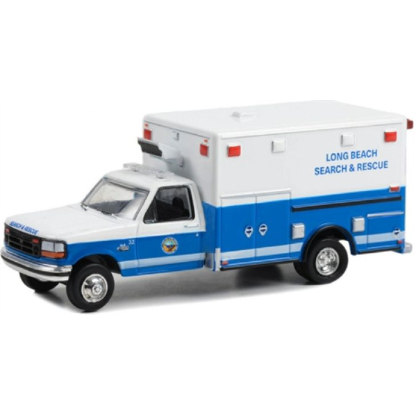 Ford F-350 Ambulance 1993 First Responders Long Beach Search and Rescue California