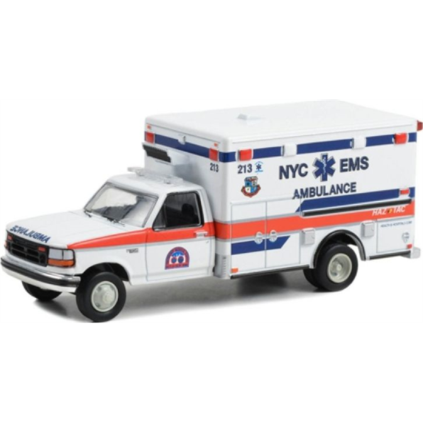 Ford F-350 Ambulance 1994 First Responders NYC EMS Haz Tac Ambulance