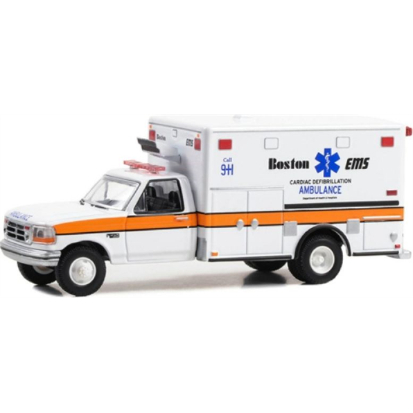 Ford F-350 1994 Boston EMS Cardiac Defibrillation Ambulance Boston