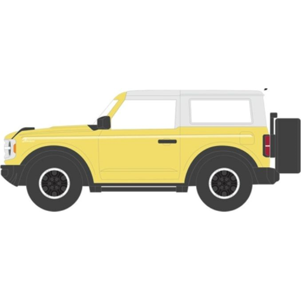Ford Bronco 2-Door Heritage Edition 2023 Yellowstone Metallic w/Oxford White Roof
