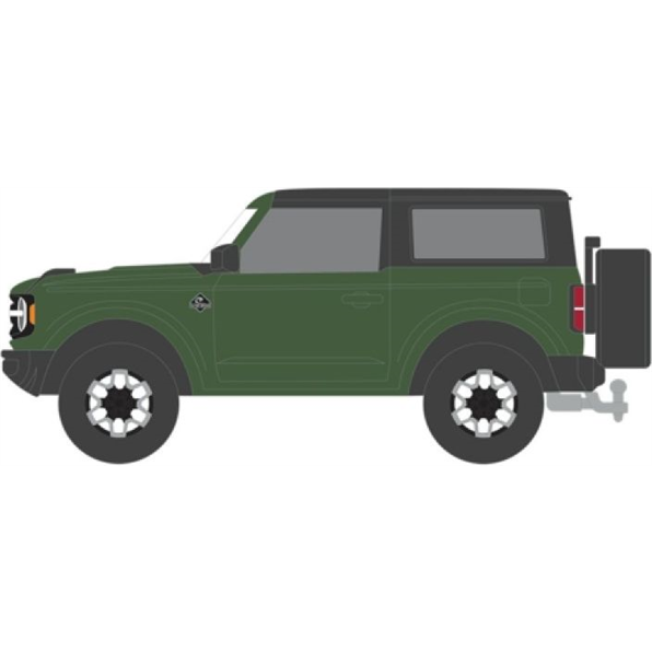 Ford Bronco 2023 2-Door Outer Banks Eruption Green Metallic