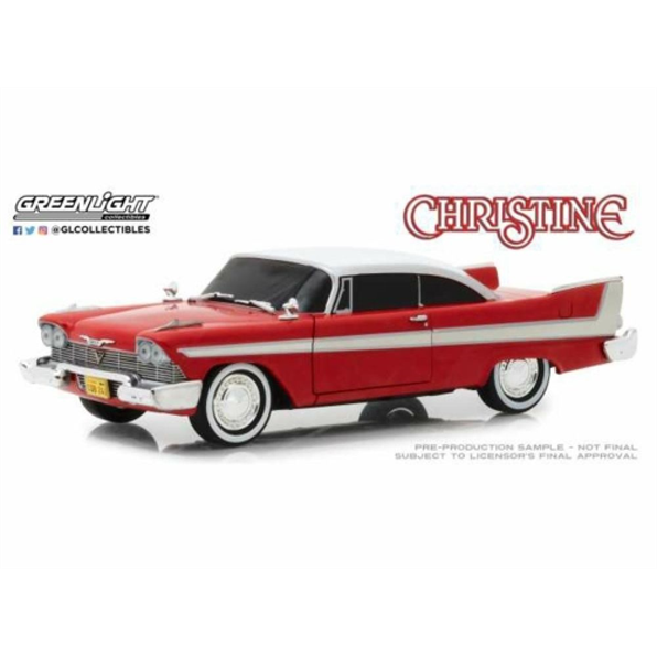 Plymouth Fury *Christine*, red/white 1958 Blacked out windows (Evil Version)