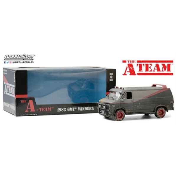 The A-Team (1983-87 Tv Series) 1983 GMC Vandura (Weathered Version With Bullet Hol