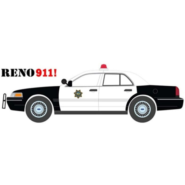 Ford Crown Victoria Police Interceptor Reno 911 Lt. Jim Dangles 1998 Reno Sheriff