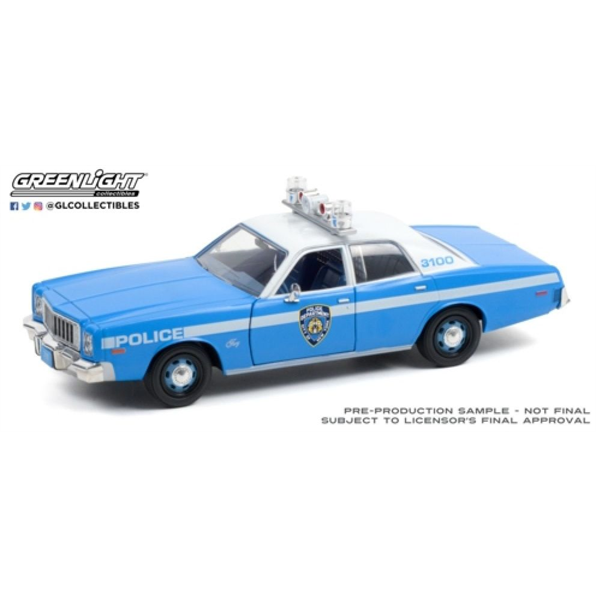 Plymouth Fury 1975 New York Police Dept NYPD Hot Pursuit