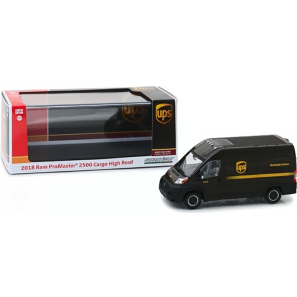 2018 'UPS' Ram ProMaster 2500 Cargo, High Roof, Worldwide Services - Brown