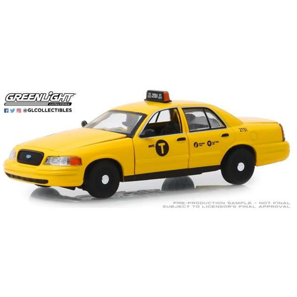 Ford Crown Victoria NYC Taxi yellow 2011