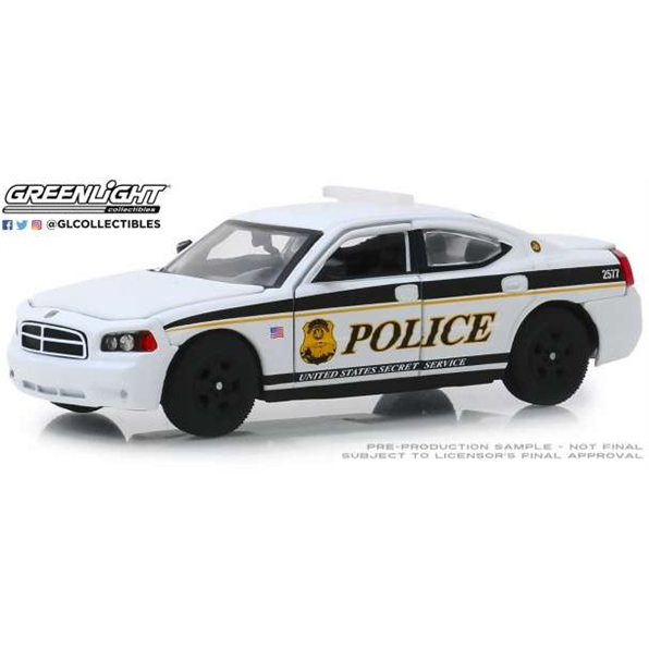 Dodge Charger United States Secret Service Police white/black -2007