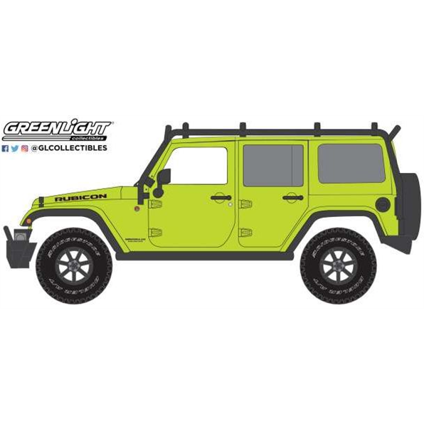 Jeep Wrangler Unlimited Rubicon Hard Rock (Off-Road) Hyper Green 2016