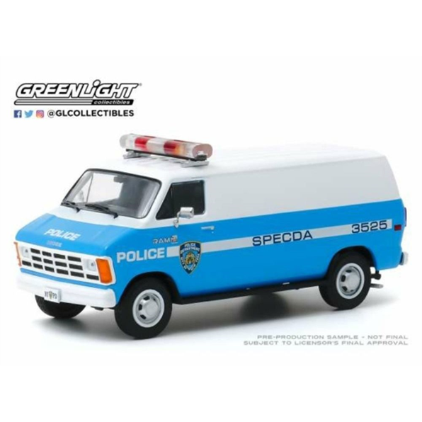 Dodge Ram B250 Van 1987 New York City Police Dept (NYPD)