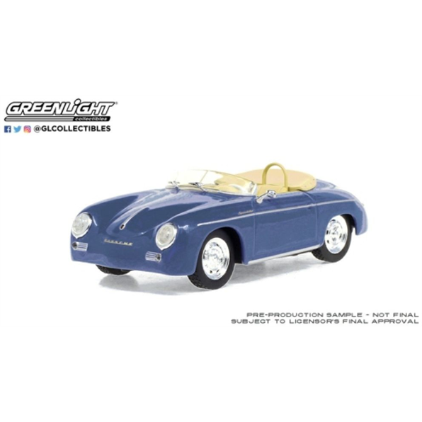 Porsche 356 Speedster 1958 Super Aquamarine Blue