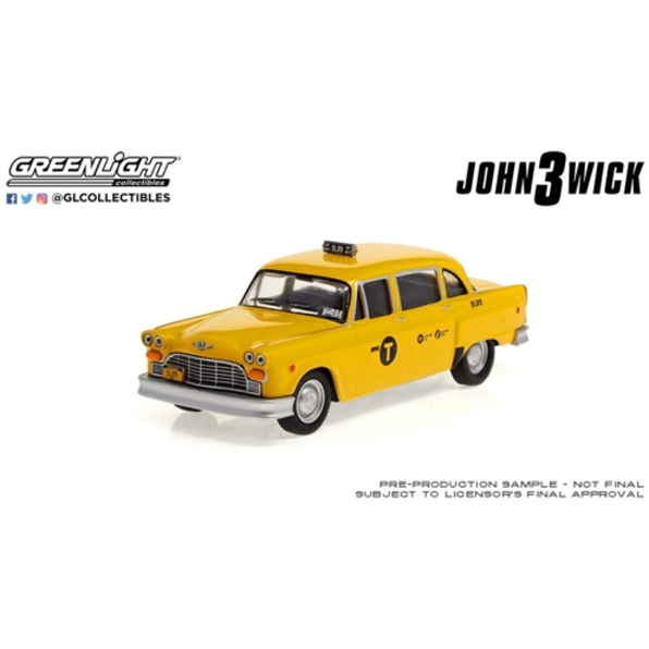 Checker Motors Marathon A11 NYC Taxi John Wick 3 Parabellum 1974