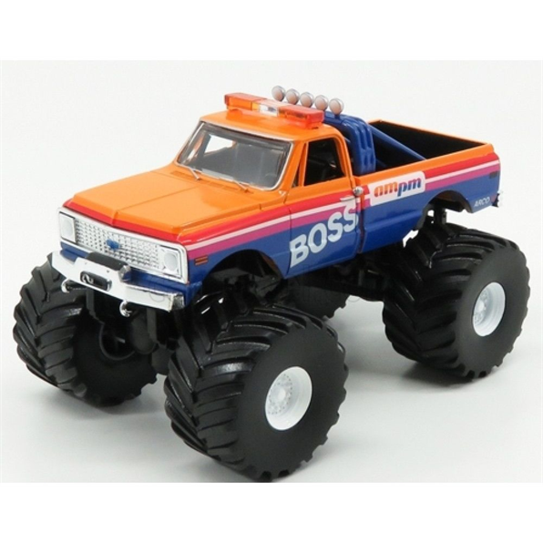 Chevrolet K-10 Monster Truck with 66-Inch Tires AM/PM Boss 1972 'Kings of Crunch'