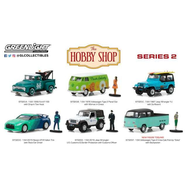 The Hobby Shop Series 2 assortment of 12