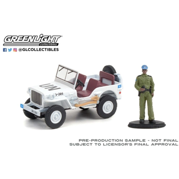 Willys MB Jeep 1942 United Nations w/Security Officer