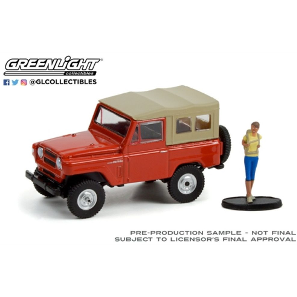 Nissan Patrol with Backpacker 1975