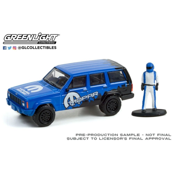 Jeep Cherokee Sport Mopar Off-Road with Race Car Driver 2001