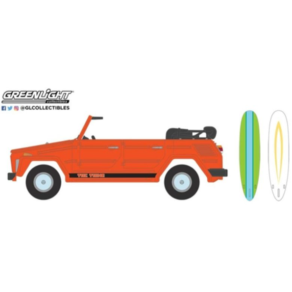 VW Thing 1971 (TYPE 181) The Thing w/Surfboards