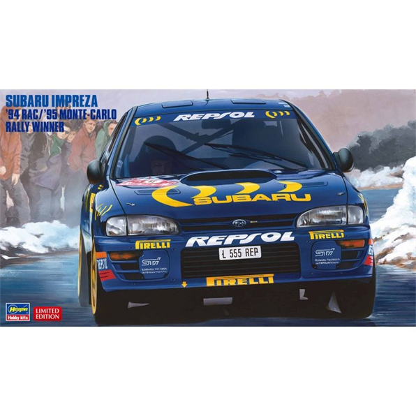 Subaru Impreza 94 RAC 95 Monte Carlo Rally Winner