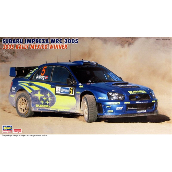 Subaru Impreza WRC 2005 '2005 Rally Mexico Winner'