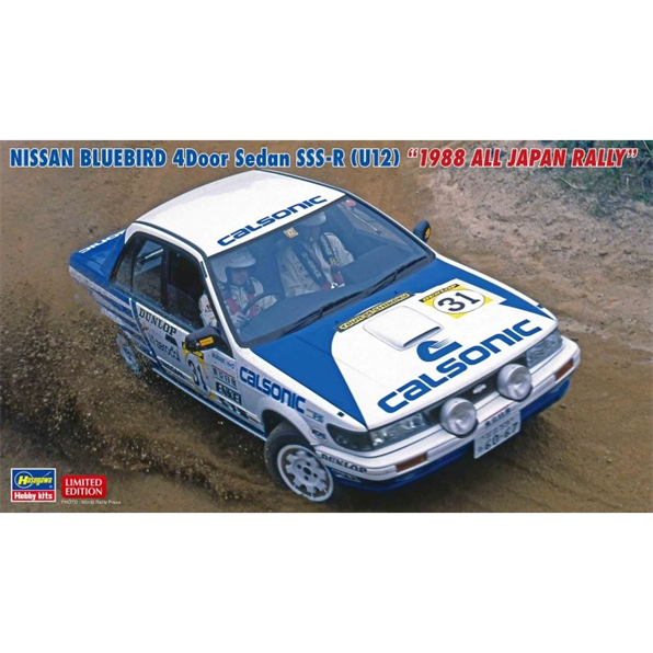 Nissan Bluebird 4Door Sedan SSS-R (U12) '1988 All Japan Rally'