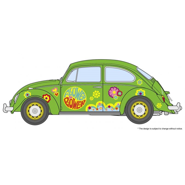 VW Beetle Type 1 Flower Power
