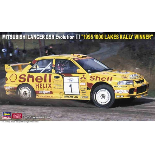 Mitsubishi Lancer GSR Evolution III '1995 1000 Lakes Rally Winner'