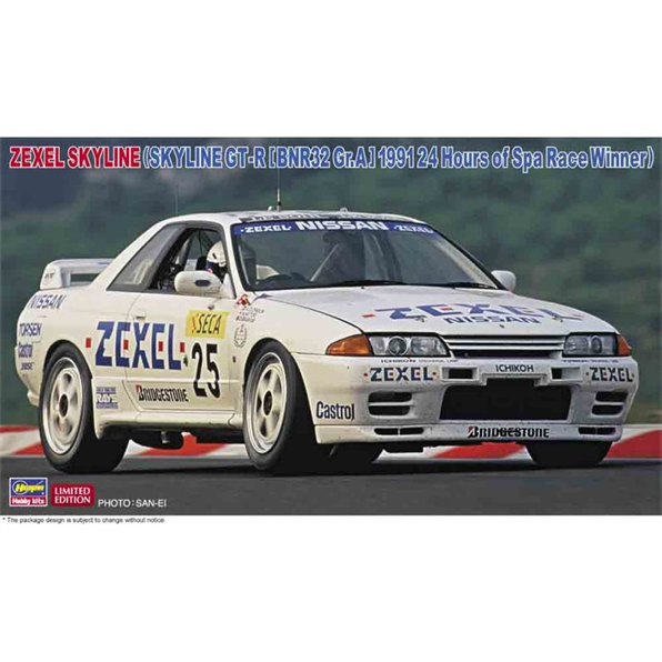 Zexel Skyline GT-R BNR32 GR.A 1991 24hrs Of Spa Race Winner