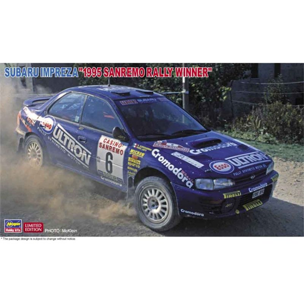 Subaru Impreza 1995 Sanremo Rally Winner