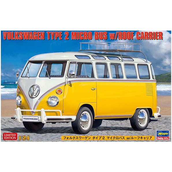 VW Type 2 Micro Bus w/Roof Carrier Kit
